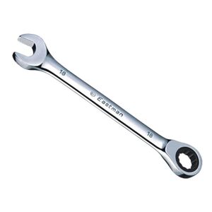 Eastman Combination Ratchet Wrench Silver 18mm Eastman Combination Ratchet Wrench Silver 18mm